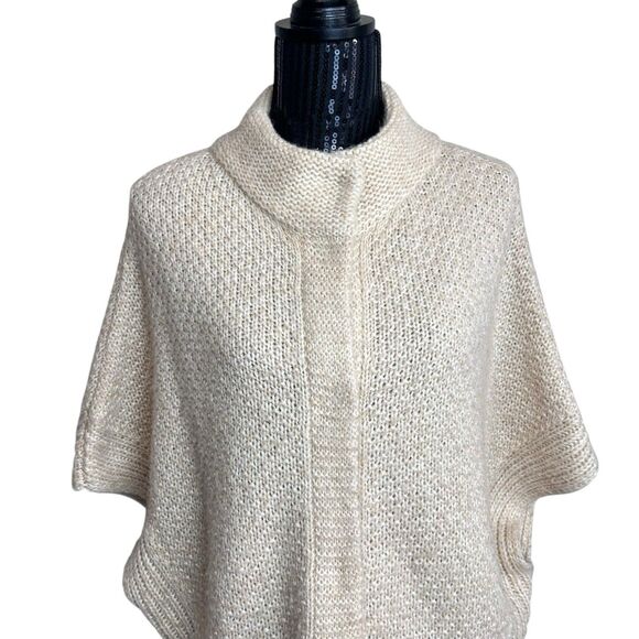 Anthropologie Cardigan Sweater Size Small Wool Alpaca Knit Angel Of The North - Picture 2 of 9